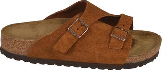 Birkenstock Zurich Narrow Fit - Heren - Sandalen - Bruin - 43 EU - Leer - Schoenen