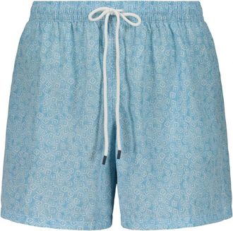 Fedeli Madeira Zwembroek - Heren - Strandmode - Blauw - 3XL - Polyester - Badmode