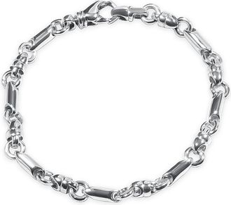 Pompeii3 Mens Link 14k Gold (24gram) or Platinum (38gram) 5mm Bracelet 9.5