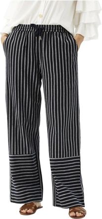 In Front IN Front, Dames, Broeken, Blauw, Maat: L