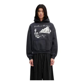 Rhude Uomo, Felpe, Nero, M, new