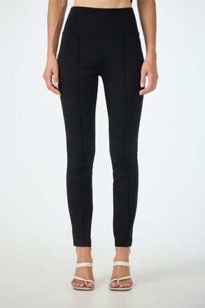 Trina Turk Rose Skinny Ponte Pant in Black at Nordstrom, Size 4
