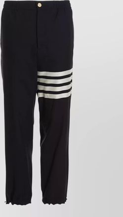Thom Browne wool straight-leg track pants
