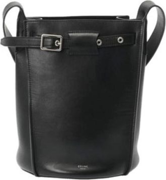 Celine Pre-owned Bucket Bags, female, Black, Size: ONE SIZE Pre-owned Bucket Bag