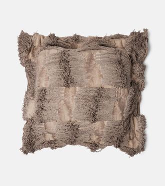 Lyria Bolma wool and cotton cushion