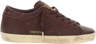 Golden Goose Red Super Star Sneakers