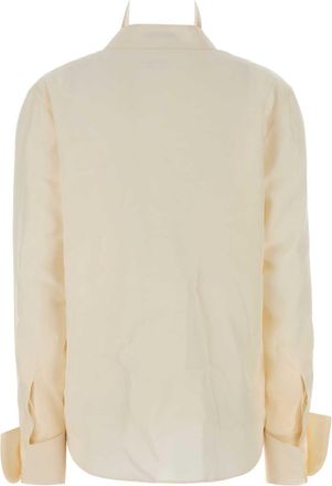 Givenchy Long-Sleeve Cotton Shirt - Beige