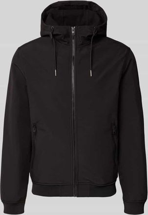 Jack & Jones Jack & Jones Softshelljacke mit Rei&szlig;verschlusstaschen in Black, Gr&ouml;&szlig;e XXL
