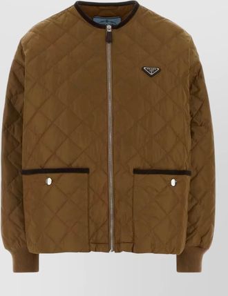 Prada recycled nylon parka coat