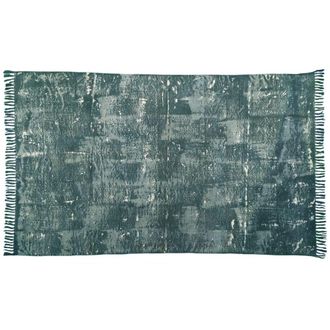 Oresteluchetta Alfombra de algod&oacute;n gris cm. 195 x 115