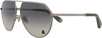 Philipp Plein Mens 64Mm Sunglasses