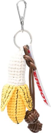 Charles Jeffrey Loverboy Ciondolo per borsa a forma banana - Giallo