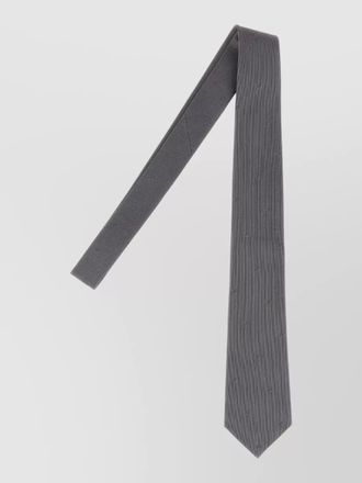 Gucci jacquard tie slim design subtle pattern