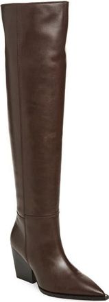 AllSaints Reina Over the Knee Boot in Brown at Nordstrom, Size 10.5Us