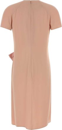 Valentino Garavani Womens Dress Rose Silk