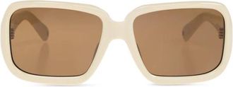 Jacquemus Cabana Zonnebrillen - Dames - Zonnebrillen - Beige - ONE Size - Accessoires