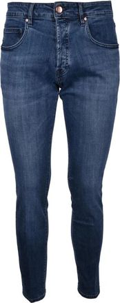 Don the Fuller Jeans - Heren - Skinny Jeans - Blauw - W30 - Katoen - Jeans