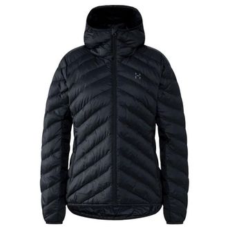 Hagl&ouml;fs S&auml;rna Mimic II Hood Kunstfaserjacke f&uuml;r Damen | schwarz