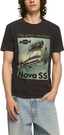 Lucky Brand Chevrolet Nova Graphic T-Shirt in Jet Black at Nordstrom, Size Xx-Large