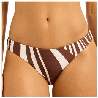 Seafolly Coastline Reversible Hipster Pant Bikini-Bottom f&uuml;r Damen | orange