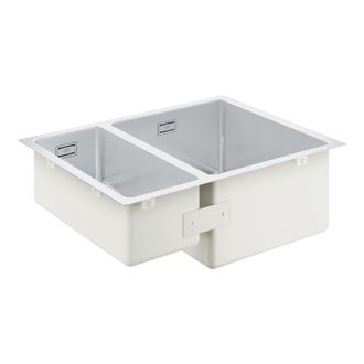 GROHE Fregadero De 1 Seno Y Medio En Acero Inoxidable K700u - Medio Seno Recto