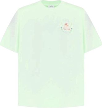 Casablanca Camiseta cl&aacute;sica - Tops - Hombre - Verde - XL