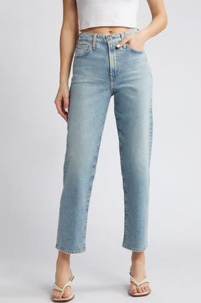 AG - Adriano Goldschmied Rian High Waist Ankle Straight Leg Jeans in Eclipsed at Nordstrom Rack, Size 30