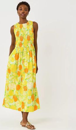 Lilly Pulitzer Daisey Smocked Midi Dress