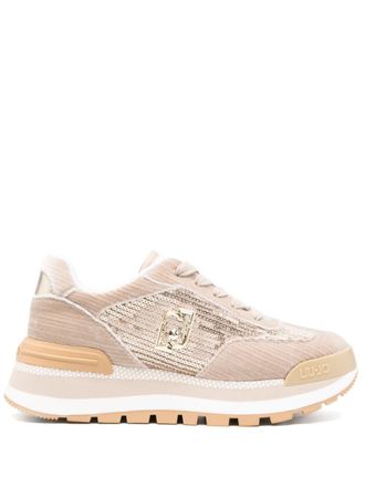 Liu Jo sequined sneakers - Neutrals