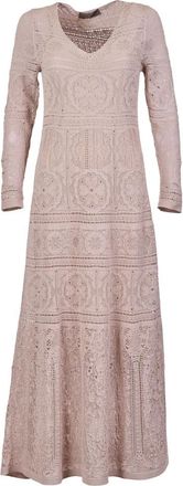 D.exterior Maxi Jurk - Dames - Kleedjes - Roze - L - Kleedjes