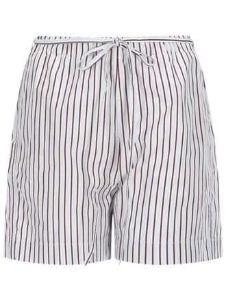 Loulou Studio Multicolor Cotton Stripes Activewear