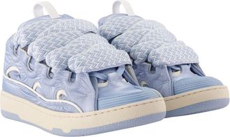 Lanvin Womens Curb Trainers - Lanvin Synthetic Purple Shoes Sneakers
