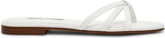 Steve Madden Calissi Sandal WHITE LEATHER