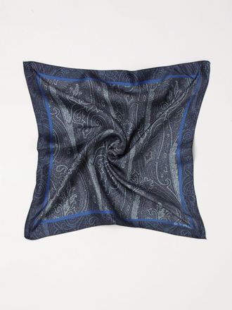 Etro Pochette da taschino Etro in seta stampa Paisley