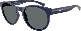 Arnette AN4371 Polarized 275481 Mens Sunglasses Blue Size 52