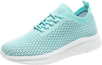 Generic Ladies Platform Gym Trainers Orthopedic Trainers Womens Flat Heel Mesh Breathable Comfortable Single Shoes Casual Shoes Comfortable Running Sports & O