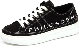 Philosophy di Lorenzo Serafini Stijlvolle Tissue Sneakers - Dames - Sneakers - Zwart - 38 EU - Schoenen