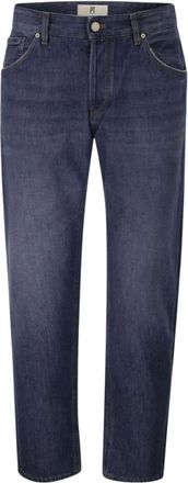 Pantaloni Torino Rebel Rechte jeans - Heren - Jeans - Blauw - Maat: W36 Katoen