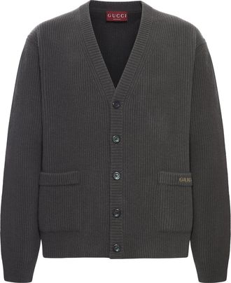 Gucci CASHMERE BLEND CARDIGAN - Gucci - Man