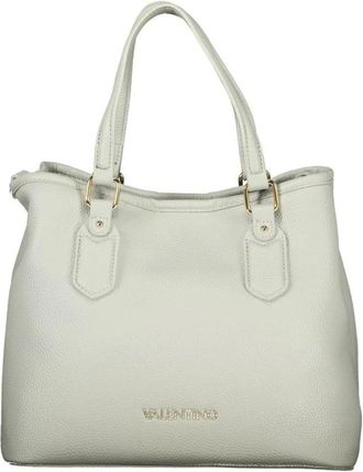Valentino Polyethylene Handbag with Textured Finish - female - Valentino - Handbags - Gray - ONE SIZE - Bags