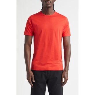 Sunspel Cotton Crewneck T-Shirt in Bright Red at Nordstrom, Size X-Large