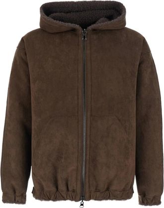 VALENTINI 1972 M5102 Shearling Jas - Heren - Jassen - Bruin - M - Polyester - Jassen