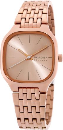 Skagen Mellem Lille Quartz Rose Gold Dial Ladies Watch SKW3166