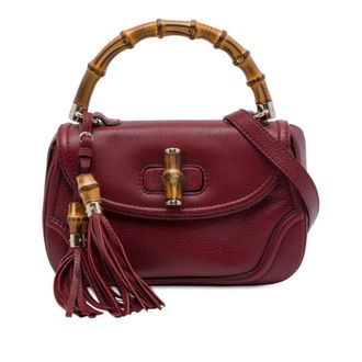 Gucci Pre-owned Gucci Medium Calfskin New Bamboo Satchel Ladies NS8BE7Z2CJUWFJRC