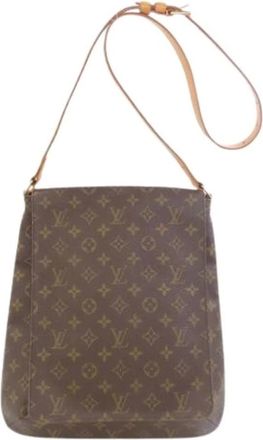 Louis Vuitton Pre-owned Cross Body Bags, female, Brown, Size: ONE SIZE Pre-owned Monogram Shoulder Bag