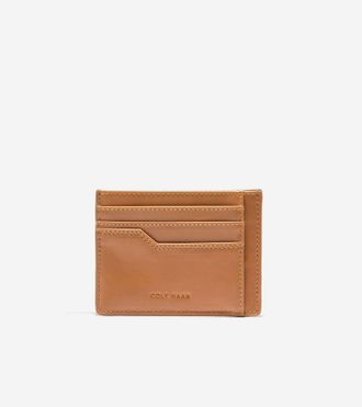 Cole Haan Mens Triboro Slim Card Case - Brown