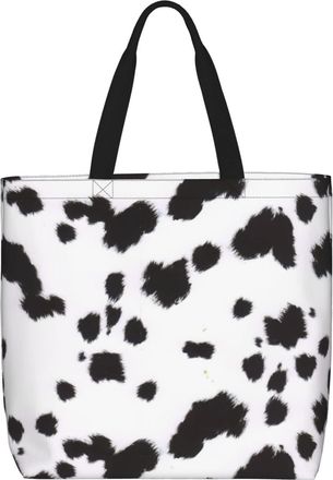 Generic Women Handbag Dalmatian Print Pattern Womens Tote Bag Retro Fashion Shopping Bags, For Christmas, School, Birthday, Work, Holiday