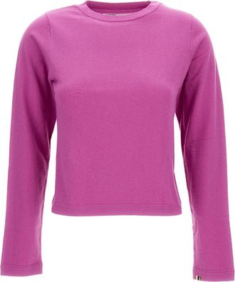 Extreme Cashmere Oleander Pink N.451 Lisa Short Sleeve Sweater