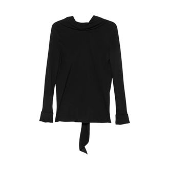 The Row Dames, Blouses & Shirts, Zwart, Maat: 2XS Zijde
