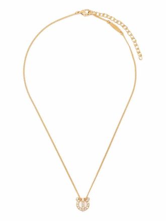 Ferragamo Gancini 3D Crystals Necklace Accessories